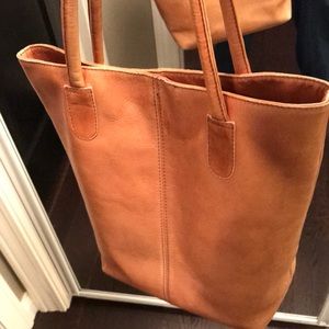 Vintage HOBO International Colombia Leather Tote